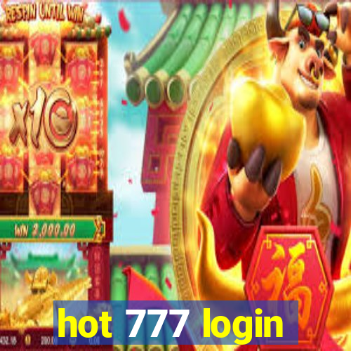 hot 777 login